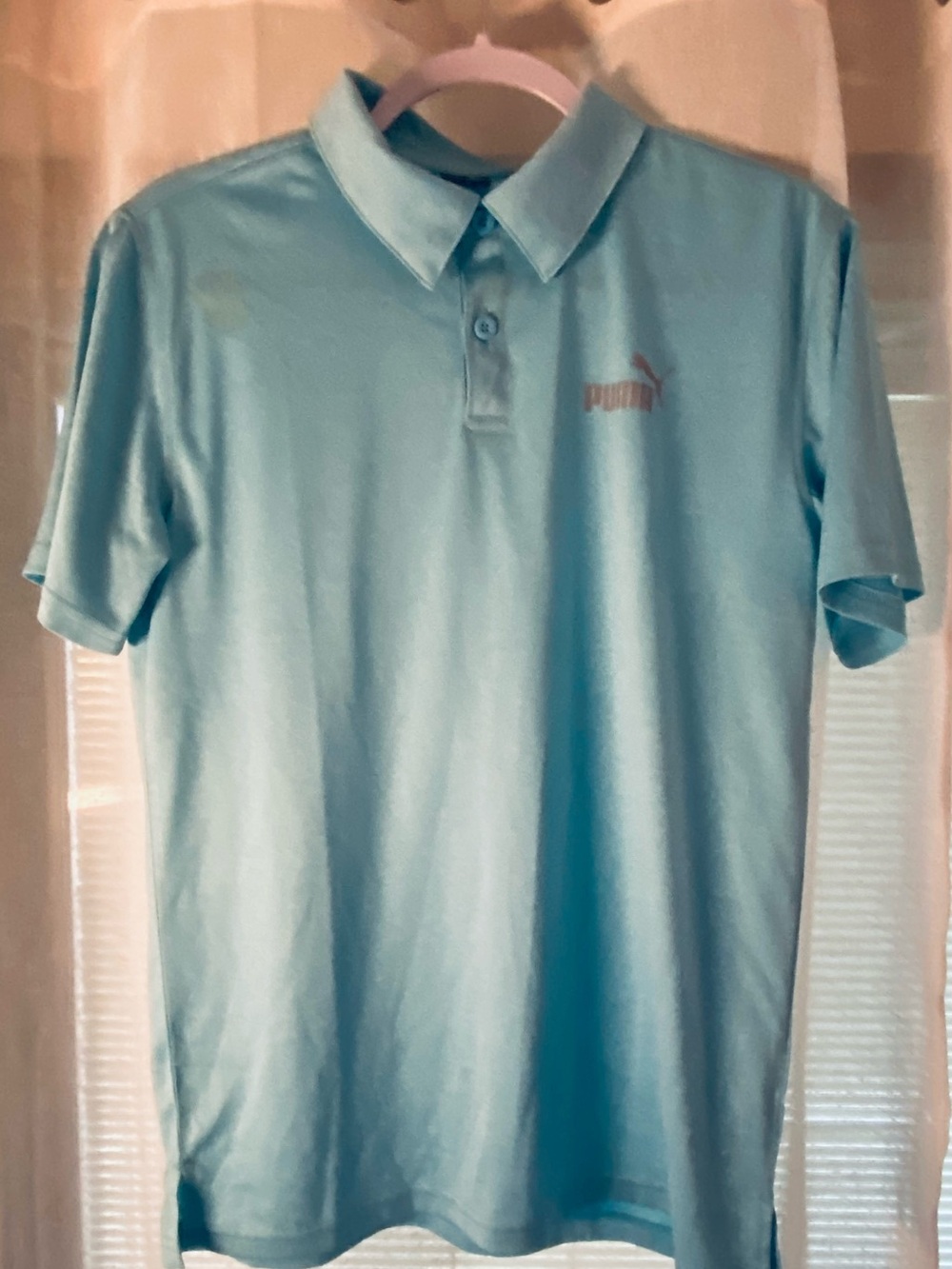 Puma Sky Blue Boys' Polo Shirt